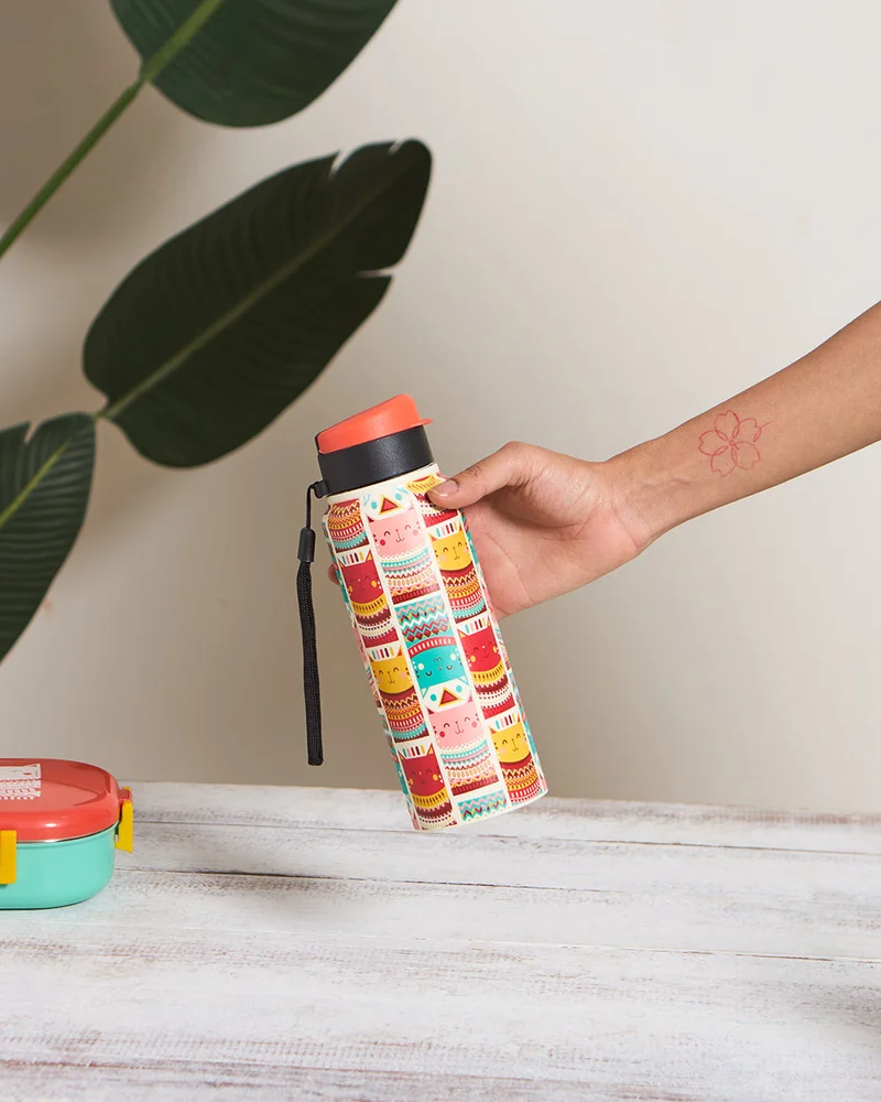Chumbak Aztec Cats Sipper